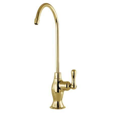 KINGSTON BRASS Reverse Osmosis System Filtration Water Air Gap Faucet, Brass KSAG3192AL